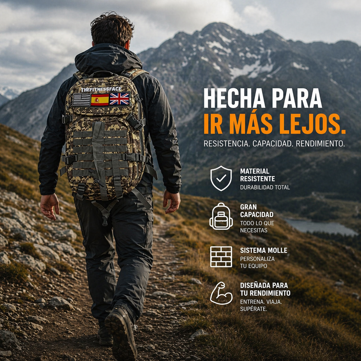 Mochila Táctica Alpha Force