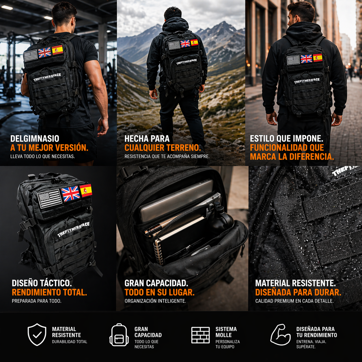 Mochila Táctica Alpha Force
